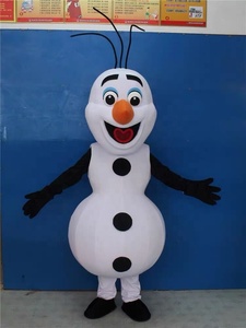 Costume de mascotte <span class=keywords><strong>Olaf</strong></span> le bonhomme de neige de Noël pour enfants et adultes - Product Image 5
