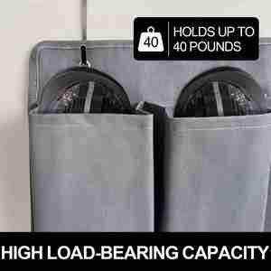 RV <b>Shoe</b> Pockets 10 Pockets Heavy Hanging Bedside Storage Organizer with Sturdy <b>Hooks</b> Storage Pockets Hangs on Bed - Product Image 3