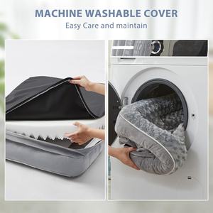 Hondenbed voor grote honden - Waterdichte slaapbank met afneembare, wasbare hoes, antislip bodem, polyester materiaal - Product Image 6