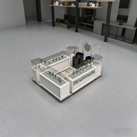 Vitrines pop-up à éclairage LED pour meubles de bijouterie; l'usine propose un design d'intérieur de luxe sur mesure