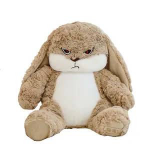 Customized Wholesale Long-eared Rabbit Plush Toy Fluffy Stuffed Dolls Gift For Kids