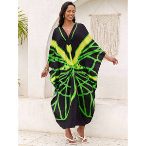 Vestito in Chiffon lungo fino al pavimento per feste Dubai cerimonie lavabili - Product Image 3