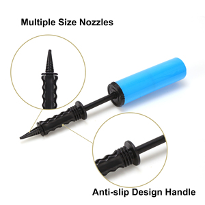 <span class=keywords><strong>Ballon</strong></span> Pompe à air manuelle à double <span class=keywords><strong>action</strong></span> Pompe à <span class=keywords><strong>ballon</strong></span> à main Anneau de natation Pompe à air de gonflage - Product Image 4