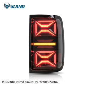 Vland đầy đủ dẫn đèn hậu phía sau đuôi đèn lắp ráp 2010-2019 2020 với tuần tự lần lượt tín hiệu đuôi ánh sáng cho VW amarok pritsche - Product Image 4