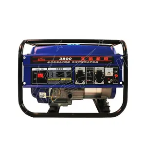 WENXIN 3KW Gasoline Generator Electric Start 168F Open Frame Gasoline Engine Generators