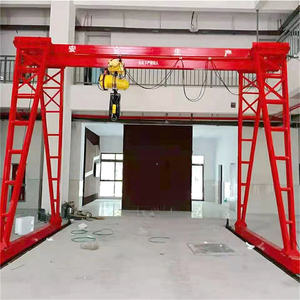 Nouvelle grue portique légère et portable Zhonggong de 1 à 6 tonnes avec moteur, engrenages et composants essentiels de roulement, hauteur de levage de 15 m - Product Image 1