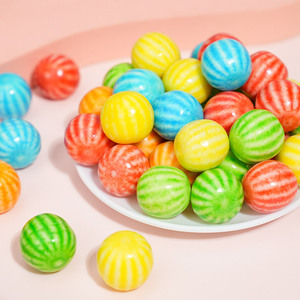 Permen Karet Rasa Semangka Nostalgia Klasik Camilan Manis Rasa Buah 100g Multi-Warna Grosir - Product Image 2