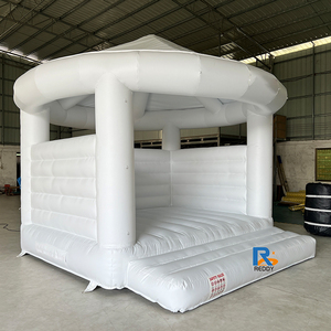 Château gonflable commercial en PVC blanc, grand <span class=keywords><strong>espace</strong></span> de saut <span class=keywords><strong>pour</strong></span> enfants et adultes, <span class=keywords><strong>location</strong></span> <span class=keywords><strong>pour</strong></span> mariage et fête d'<span class=keywords><strong>anniversaire</strong></span> - Product Image 6