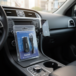 Auto per ricevitore Bluetooth DSP FM trasmettitore Stereo Audio a mani libere telecomando adattatore Audio per veicoli - Product Image 2