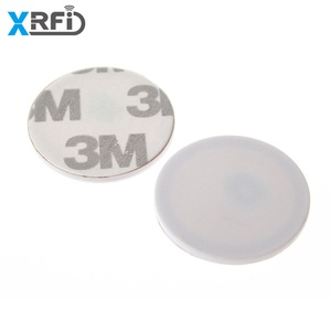 Tùy chỉnh không thấm nước thụ động 125Khz nhựa Vòng PVC RFID Coin tag 30 mét tiền xu NFC Tag - Product Image 2