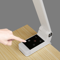 Nouveau corps ABS multifonctionnel lampe de lecture Flexible pliable alimentation cc luminosité réglable changement de couleur synchronisation Simple