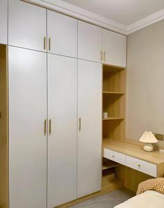 Hot Promotion Modern <strong>Single</strong> Door White Luxury Mirror High End Ladies <strong>Wooden</strong> <strong>Wardrobe</strong> with Storage - Product Image 5
