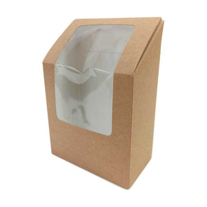 Boîtes jetables pour wraps <span class=keywords><strong>de</strong></span> <span class=keywords><strong>poulet</strong></span>, emballages à emporter pour sandwichs et burritos avec fenêtre - Product Image 5