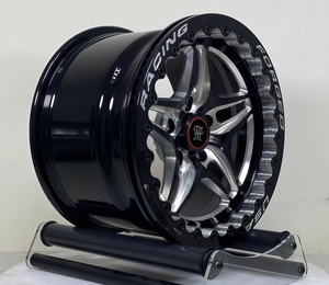Rines HT Custom <span class=keywords><strong>de</strong></span> 15-22 Pulgadas con Beadlock, Forjados, 5X112 5x120.65 5X114.3, para Carreras <span class=keywords><strong>de</strong></span> Arrastre, para Corvette Challenger - Product Image 2