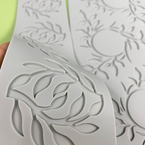 Großhandel 3D Ring Blatt Blume Silikon Fondant Formen Zucker Craft Wachs Gummi Paste Cupcakes Riegel für die Harz herstellung Blattformen - Product Image 4
