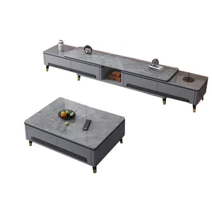 Modern TV Stand Double TV Table Unit In Choice Of Colours LED Stand TV for Living Room Furniture