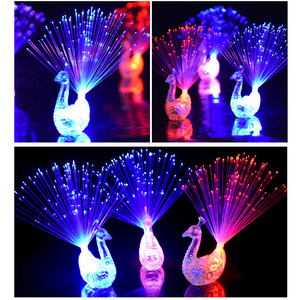 ไฟ LED กระพริบแบบขายส่ง ไฟนิ้ว LED ไฟนิ้วแบบใยแก้วนำแสง แหวนไฟนิ้วหลากสีสัน ไฟเลเซอร์นิ้วสำหรับงานปาร์ตี้ - Product Image 4