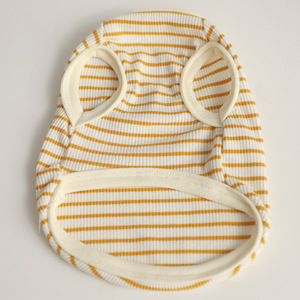 Vêtements d'été pour chien, débardeur frais à manches courtes pour chien de petite taille, motif ours brodé mignon, tenue à deux pattes - Product Image 3