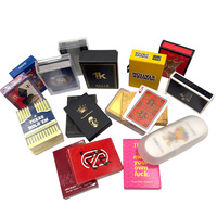 Cartes de poker personnalisées en plastique PVC PET de haute qualité pour poker cartes de jeu créatives en feuille d'or lisses et étanches