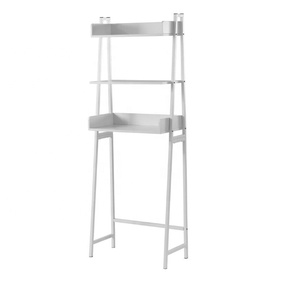 Nouveau produit : Étagère de douche, organisateur de salle de bain, étagère industrielle pour la maison et le bureau, étagères de rangement en <span class=keywords><strong>bambou</strong></span> pour salle de bain - Product Image 2