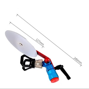 Grande soufflerie anti-éclaboussures sans air pour la Chine avec buse rotative, outil de bordure à séparation de couleurs et déflecteur surdimensionné, accessoires pour <span class=keywords><strong>cabine</strong></span> de <span class=keywords><strong>peinture</strong></span> - Product Image 6