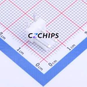 KH-VH-2P-W Wire-to-Board Pin Header Bent Lead Through Hole,P=3.96mm Connector 1x2P 3.96mm Right Angle Insert VH - Product Image 1