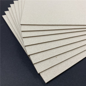 recycled special size <b>large</b> grey board Anti-Curl duplex board paper grey board 70*100cm in pallets - Product Image 1