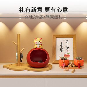 Adorno Decorativo Xiao Qinglong para la Entrada, Porta Llaves, Regalo de Año Nuevo para la Sala de Estar, Regalo de Inauguración, Regalo de Ceremonia de Apertura - Product Image 2