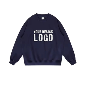 <span class=keywords><strong>Sweat</strong></span>-shirt pour homme décontracté <span class=keywords><strong>vintage</strong></span> américain à col rond de haute qualité 420g Couleur unie Fin Taille plus grande <span class=keywords><strong>Sweat</strong></span>-shirts à capuche pour hommes - Product Image 6