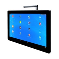 Écran tactile LCD mural en métal couleur pleine, 10,1-21,5 pouces, pour intérieur, avec WiFi, PoE, Android, pour publicité en centre commercial
