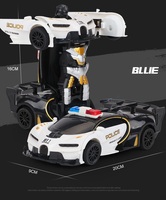 Coche Deportivo de Control Remoto con Transformación, Modelo de Vehículo Deportivo, Robot de Juguete
