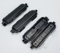 Caja de Protección de Fibra Óptica de 1 Núcleo para Conexión de Adaptador SC y Empalme de Cable Drop FTTH