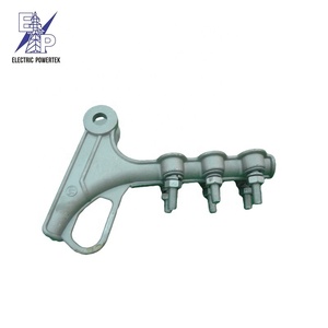 الحديد المطاوع انسحب نوع بندقية مسدود نهاية السلالة المشبك الملحقات الكهربائية - Product Image 1