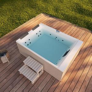 Jacuzzi pequeño, bañera de hidromasaje al aire libre, bañera de hidromasaje al aire libre - Product Image 4
