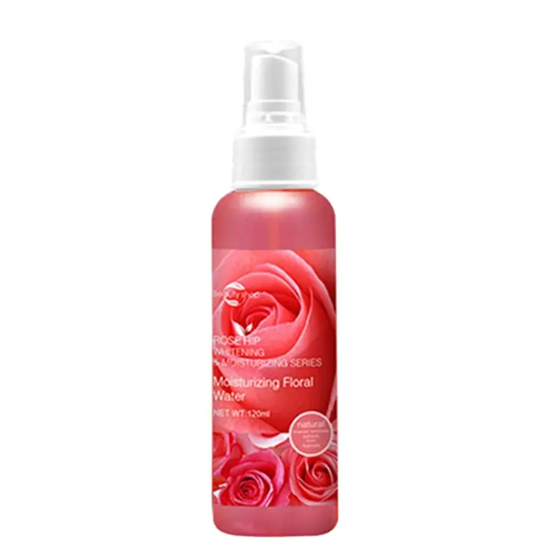 Органический успокаивающий увлажняющий спрей для лица, 100% чистый розовый цветочный водный Тонер, розовая вода для кожи