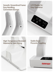 Secador de Zapatos y Calcetines Portátil con Temporizador Inteligente y Ozono <span class=keywords><strong>para</strong></span> el Hogar - Product Image 3