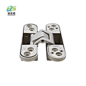 46x190mm Casting Stainless Steel 304 Concealed Door Hinge Custom Heavy Duty 200kg 3d Hidden for Wooden Bld-gz200 180 Degree - Product Image 1