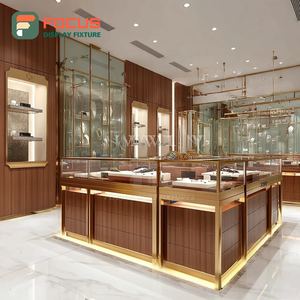 Meubles de magasin de bijoux modernes, finition laminée, vitrine d'exposition pour boutique - Product Image 3