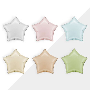 Cymylar Wholesale 18 Inch Star Foil <strong>Balloons</strong> Stain Olive Green Pastel Blue pink Cream <strong>Nude</strong> <strong>Balloon</strong> for Birthday Party Decoration - Product Image 1