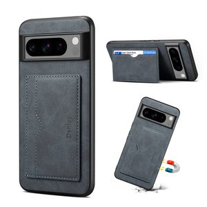 Denior |   Étui de téléphone rétro en cuir PU avec fente pour cartes et support horizontal, compatible avec les séries Google Pixel <span class=keywords><strong>9</strong></span>/8/7/6 - Product Image 3