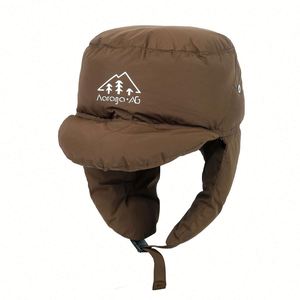 Casquettes de baseball d'hiver imperméables et chaudes de haute qualité en gros, avec cache-oreilles, broderie personnalisée, logo imprimé, 7 panneaux, unisexe - Product Image 6