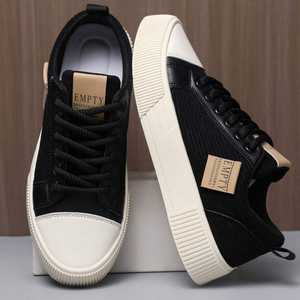 Nuevos Zapatos Casuales de Corte Bajo para Hombre, Modernos, con Suela Gruesa, Versátiles, de Talla Grande, para Ocio, Deportes al Aire Libre, con Suela Suave, Estilo Skate, para Caminar - Product Image 1