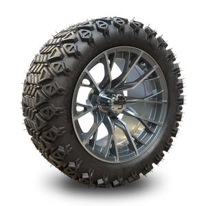 ยางรถกอล์ฟขนาด23*10.5-14 'และล้อรถกอล์ฟขนาด14' ล้อกลึง/ล้อ Gunmetal - Product Image 3