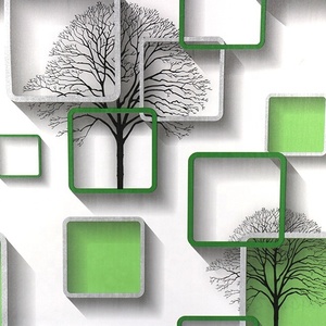 Carta da parati cinese murale carta adesiva goffrata rotoli di carta da parati blu floreale impermeabile per la decorazione domestica della camera da letto - Product Image 3