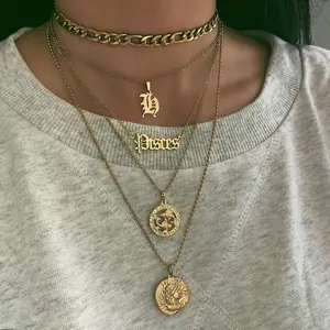 Variety Styles Stainless Steel Zodiac Nameplate Necklace Wholesale Custom Jewelry Manufacturer