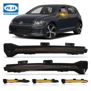 Vente en gros de 2 clignotants latéraux à LED pour VW <span class=keywords><strong>Golf</strong></span> 7/GTI/R 2012-2018, clignotants séquentiels ambre - Product Image 1