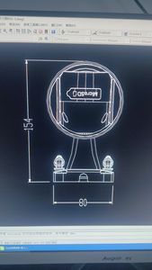 كاميرا مراقبة منزلية ذكية من HKWASION بدقة 5 ميجابكسل مع 4 قنوات وواي فاي، كاميرا خارجية متحركة مع رؤية ليلية ملونة كاملة - Product Image 2