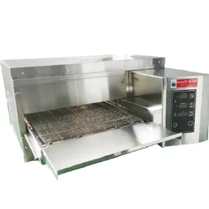 Uso comercial forno elétrico transportador pizza forno