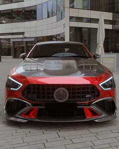 Para mercedes-benz AMG GT50 GT63 Kit de carrocería de fibra de carbono GT50 GT63LD parachoques delantero y trasero Spoilers Hood - Product Image 5