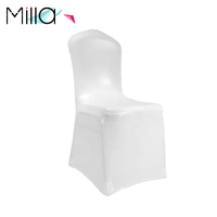Housses de chaise en Spandex métallisé or argent pour mariage